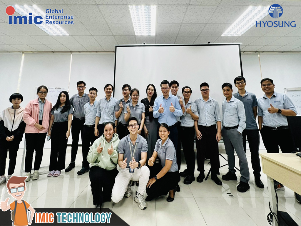 IMIC triển khai khóa đào tạo “ VBA for Excel Automation “ cho đội ngũ CBNV Hyosung Việt Nam